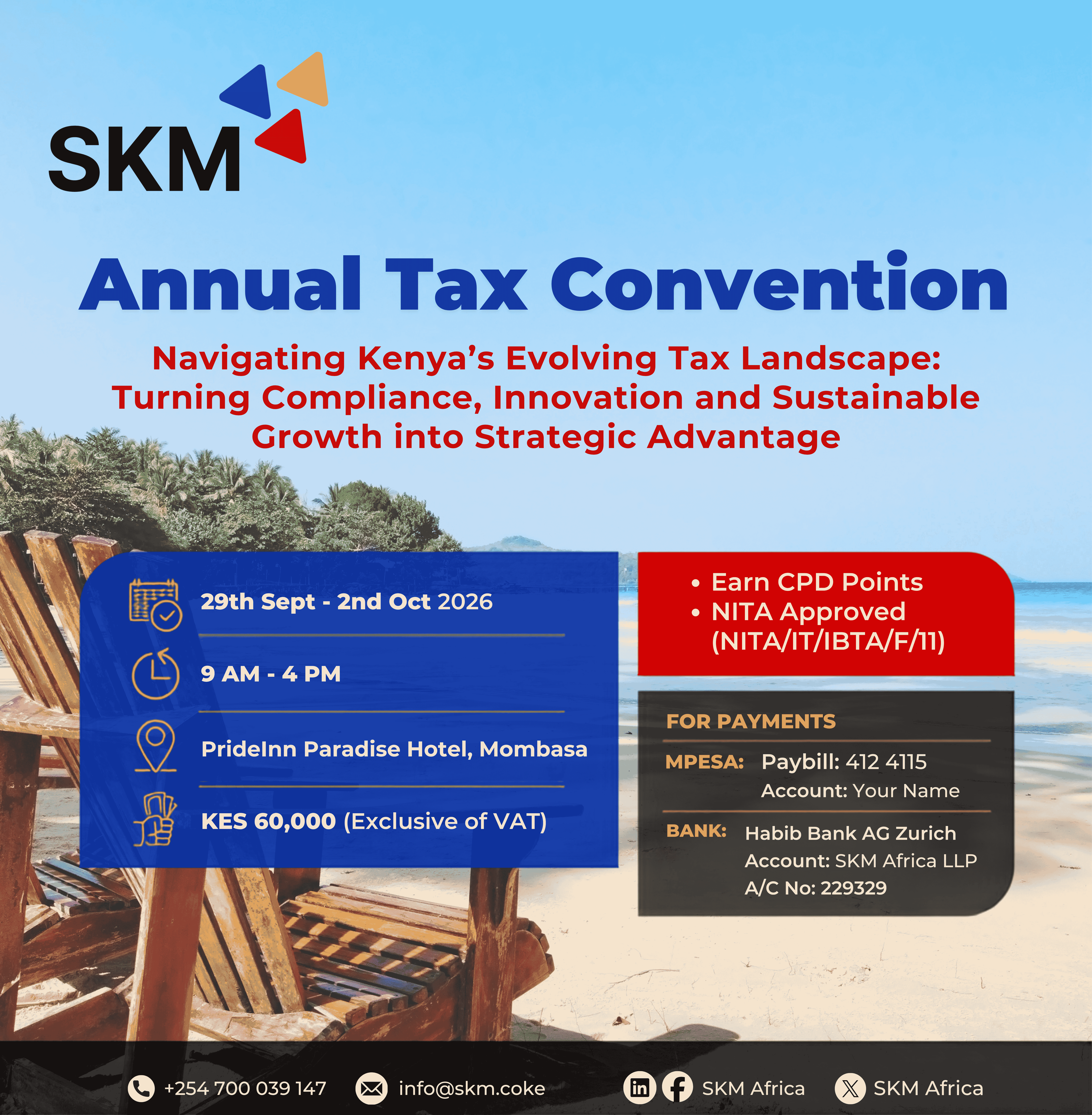 Annual Tax Convention: Navigating Kenya’s Evolving Tax Landscape: Turning Compliance, Innovation and Sustainable Growth into Strategic Advantage