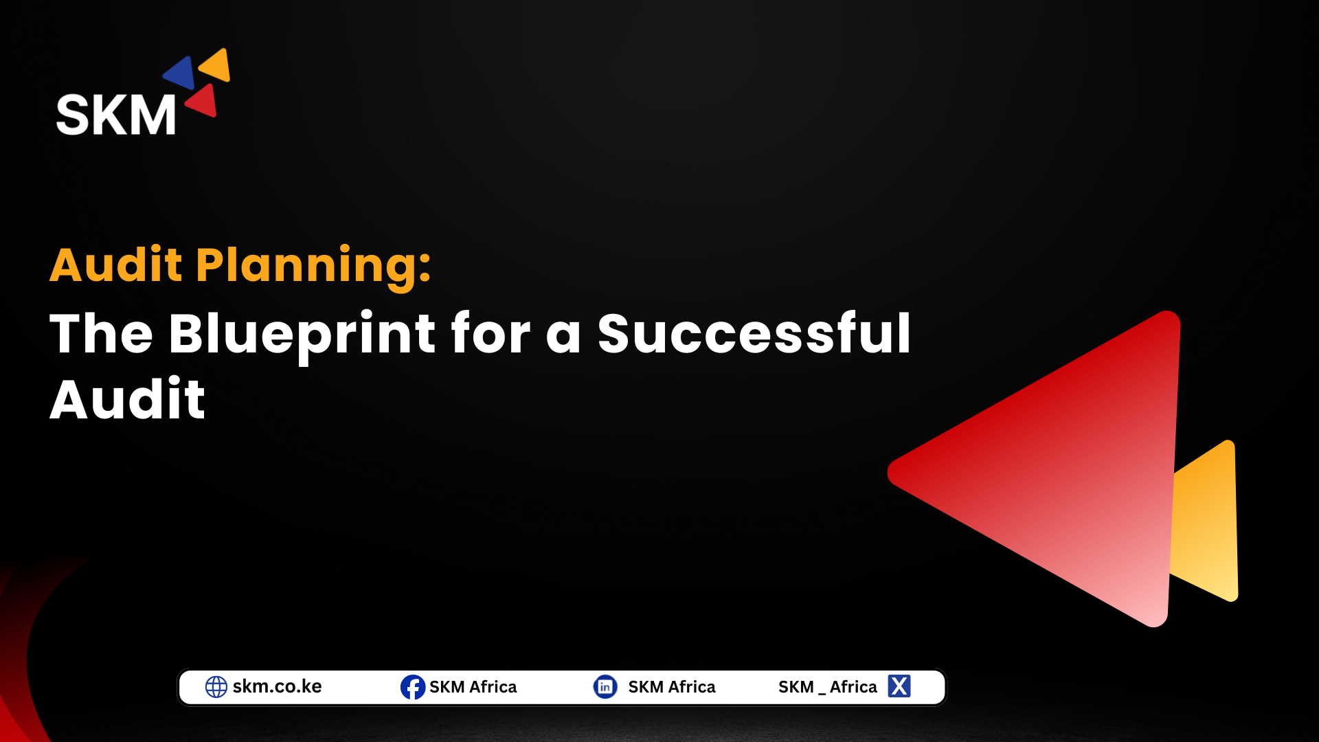 Audit Planning: The Blueprint for a Successful Audit